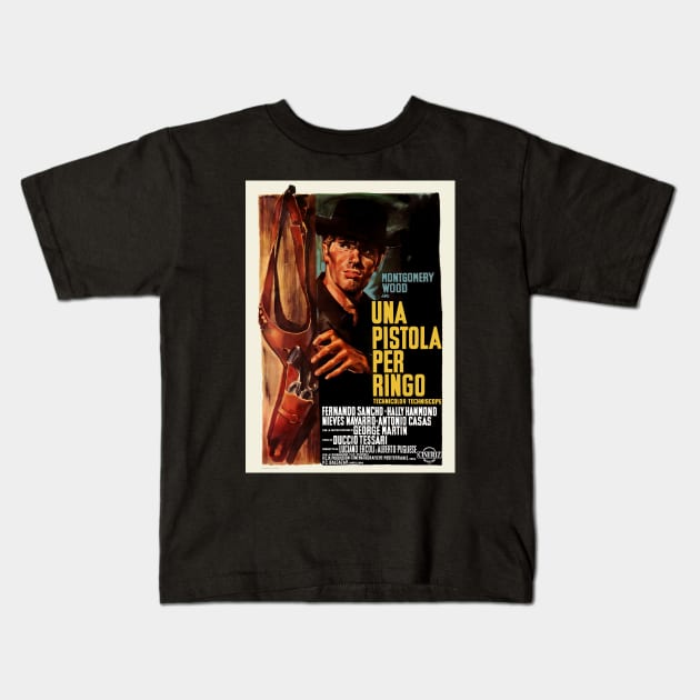 A Pistol for Ringo (1965) Kids T-Shirt by Scum & Villainy